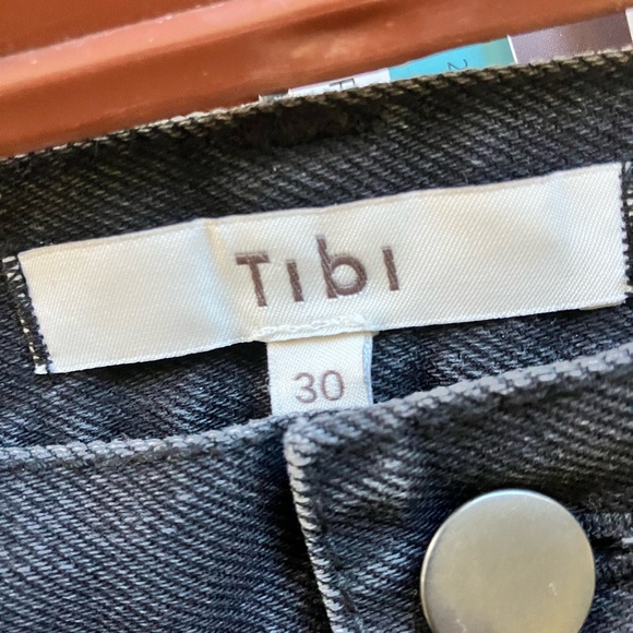 Tibi Sam Black Jeans for Women - Picture 6 of 7